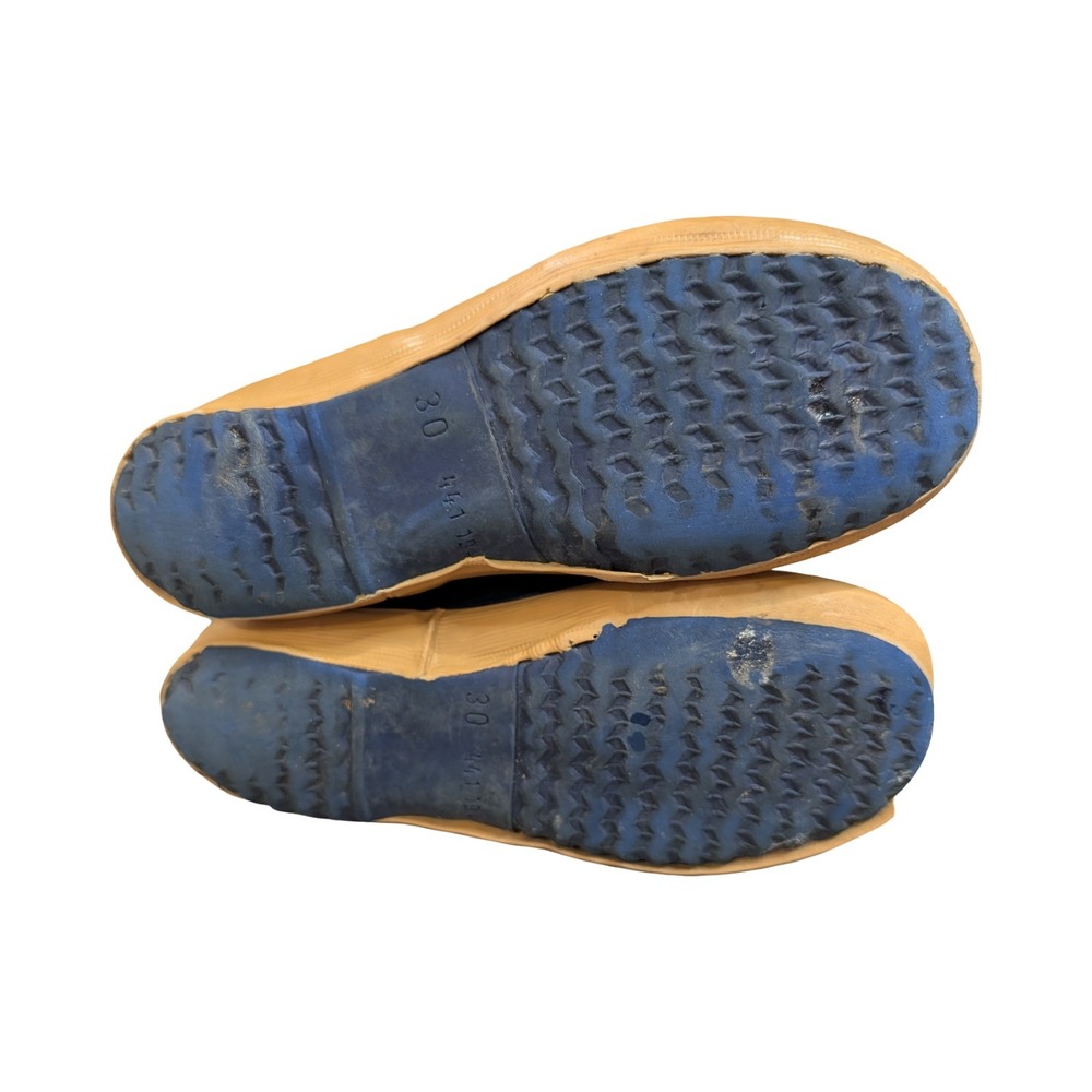 Bobo Choses Kids Rain Boots Size 30 (approx size 12 US) Blue Rubber Boots - Picture 6 of 6